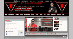 Desktop Screenshot of fighting-silat.com