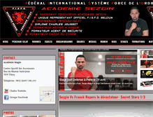 Tablet Screenshot of fighting-silat.com